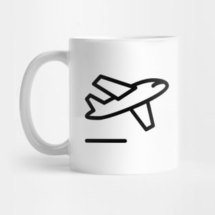 Airplane Departure (Plane / Aviation) Mug